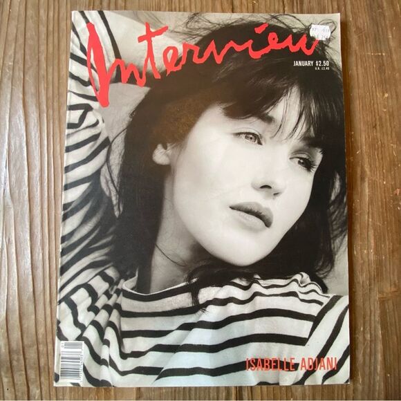 Isabelle Adjani - Interview magazine - Jan 1990 David Lynch Quincy Jones - Picture 1 of 15